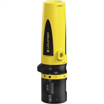 LED Lenser EX7R Rechargeable ATEX and IECEx LED Torch Black & Yellow