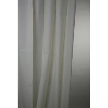 Blue Canyon Peva Shower Curtain 180 x 180cm Cream