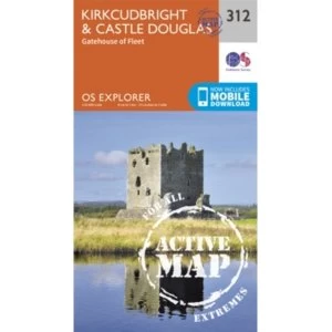 Kirkcudbright and Castle Douglas by Ordnance Survey (Sheet map, folded, 2015)