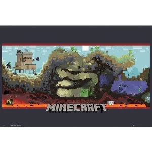 Minecraft Underground Maxi Poster