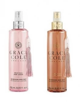 Grace Cole Grace Cole Body Mist Duo - Wild Fig & Pink Cedar And Ginger Lily & Mandarin