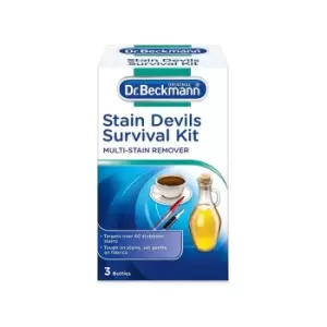 Dr Beckmann Stain Devils Survival Kit 3 x 50ml - wilko