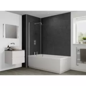 Multipanel Classic Bathroom Wall Panel Hydrolock 2400 X 1200mm Riven Slate