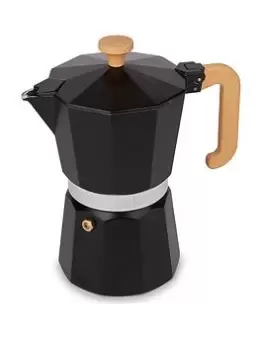 La Cafetiere 6 cup Espresso Maker With Wooden Handle