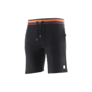 Paul Smith Navy Stripe Waist Jersey Shorts