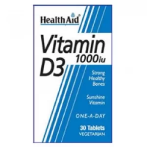 HealthAid Vitamin D3 1000iu 30 tablet
