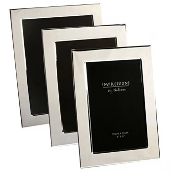 5" x 7" - Impressions Silver Plated Photo Frame