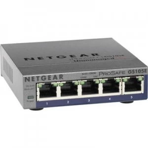 Netgear GS105E Network switch 5 ports 1 Gbps
