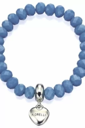Fiorelli Jewellery Stretch Blue Bead Bracelet JEWEL XB1483