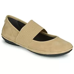 Camper RIGHT NINA womens Shoes (Pumps / Ballerinas) in Beige,4,5,6,2