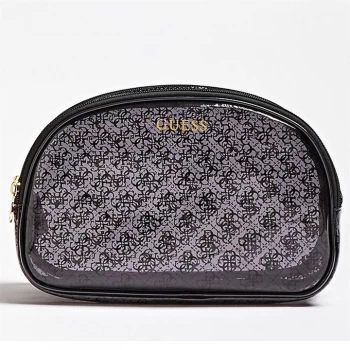 Guess Dome Molly Wash Bag Womens - Grey GRY