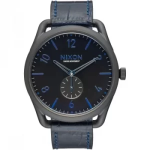 Mens Nixon The C45 Leather Watch