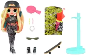 LOL Surprise OMG Fashion Doll Skatepark Q.T.