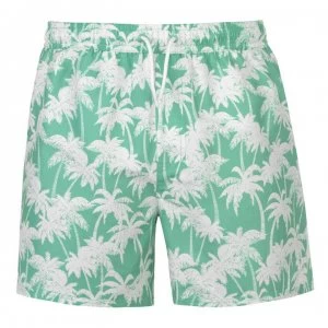 Hot Tuna Palm Print Shorts Mens - Mint Grad