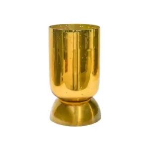 Ivyline Regency Metalic Tiered Vase Gold H27.5cm D15cm