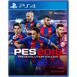 Pro Evolution Soccer PES 2018 PS4 Game