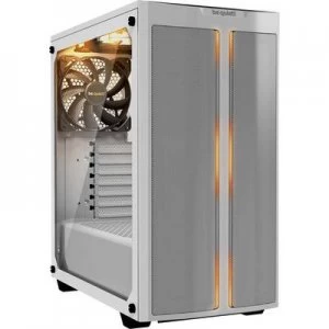 BeQuiet PURE BASE 500DX Midi tower PC casing White 3 built-in fans, Built-in lighting, Window, Dust filter