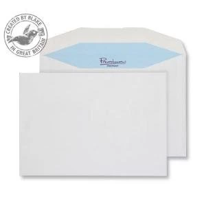 Blake Premium Postfast C5 90gm2 Gummed Mailer Envelopes White Pack of