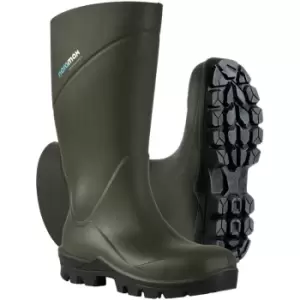 Nora NoraMax S5 Polyurethane Safety Wellington Boots - Green - 12 EU 47, Rubber, 12 (EU 47)