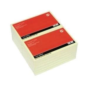 5 Star Office Re Move Notes Repositionable Pad of 100 Sheets 76x127mm Yellow Pack of 12