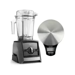 Vitamix A2500i Ascent Series Blender Slate With Free Gift