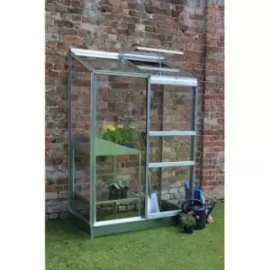 Halls Greenhouses Wall Garden - 2ft x 6ft - Aluminium - 3mm Horticultural, Steel