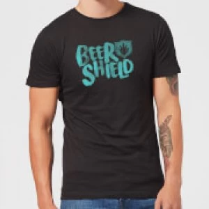 BeerShield Logo T-Shirt - Black - S