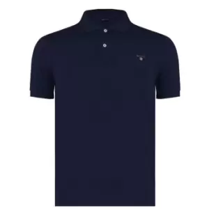 Gant Boys Pique Polo Shirt - Blue