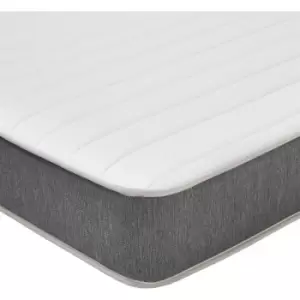 Starlight Beds - Advanced technique Pocket Spring with Superior Next-Gen Memory Fibre Luxurious Grey Border Spring Mattress, Double 135cm x 190cm