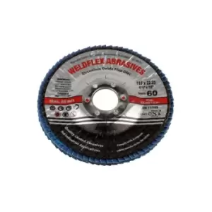 Weldfast - Zirconium Flap Disc - 115mm - 60 Grit - WLD00184