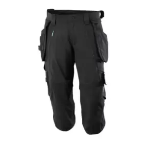 Mascot 3/4 LENGTH TROUSERS WITH HOLSTER PocketS BLACK (W40.5)