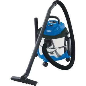 Draper WDV15SS Wet & Dry Vacuum Cleaner