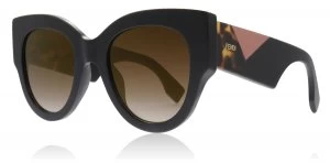 Fendi FF0264/S Sunglasses Black 807 51mm