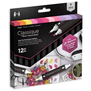 Spectrum Noir Classique Create Marker Pen Set Floral Set of 12