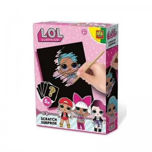 LOL Surprise Childrens Scratch Surprise Collectible Card Game Set