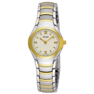 Pulsar PEG406X1 Ladies Two Tone Classic Bracelet 50M Watch