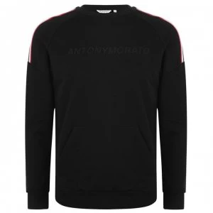 Antony Morato Sport Chest Print Sweatshirt - BLACK 9000