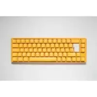 Ducky One3 Yellow SF USB Mechanical RGB Gaming Keyboard UK Layout Cherry Red
