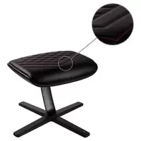 noblechairs Footrest - Black/Red