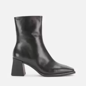 Vagabond Womens Hedda Leather Heeled Boots - Black - UK 6