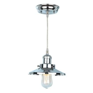 The Lighting and Interiors Group Holborn Lantern Ceiling Light - Chrome