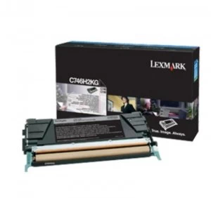 Lexmark C746H3KG Black Laser Toner Ink Cartridge