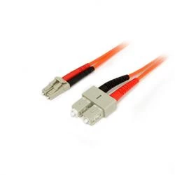 1m Multimode 50125 Duplex Fiber Patch Cable LC SC