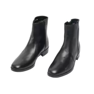 Scimitar Mens Inside Zip Lined Resin Sole Boots (6 UK) (Black)