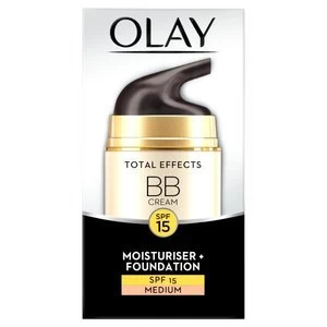 Olay Total Effects 7in1 BB Cream Moisturiser Medium 50ml