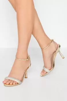 Diamante Heel Sandal