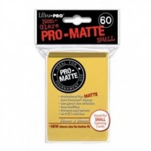 Ultra Pro Matte Small Yellow DPD 10 Packs Of 60