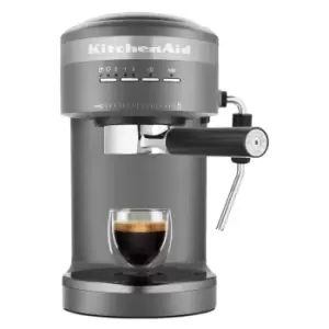 KitchenAid Semi Automatic Espresso Machine - Charcoal Grey
