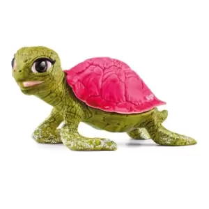Schleich Bayala Pink Sapphire Turtle Toy Figure, 5 to 12 Years,...