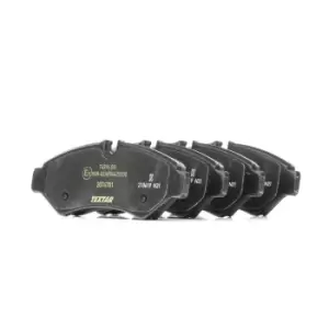 TEXTAR Brake pad set MERCEDES-BENZ 2074701 9074208101,9074208600,9104203600 9104203700,9104207300,9104235600,A9074208101,A9074208600,A9104203600